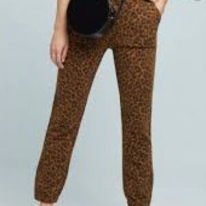Sanctuary Leopard Joggers size M